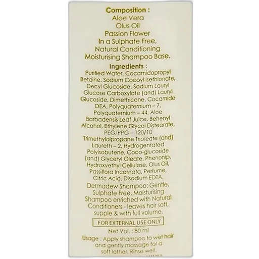 dermadew shampoo 80 ml